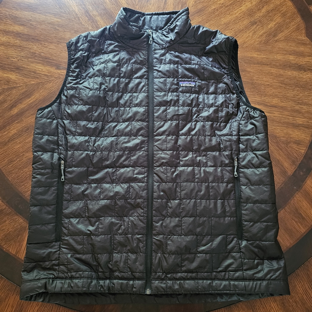 Patagonia Black Quilted Vest